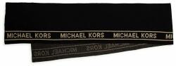 Michael Kors gyerek sál fekete, nyomott mintás - fekete 52