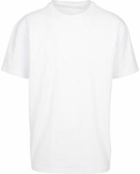 Build Your Brand Férfi póló Heavy Oversize Tee - Fehér | L (BY102-1000278853)