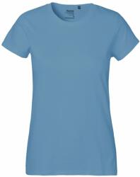 Neutral Tricou Classic pentru femei din bumbac organic Fairtrade - Dusty indigo | XL (NE-O80001-1000304133)