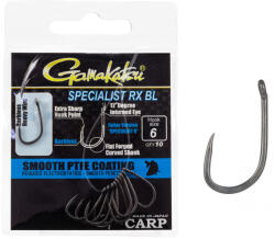 Gamakatsu G-Carp Specialist RX BL szakáll nélküli pontyozó horog, #4, 10db/cs (185032-004)