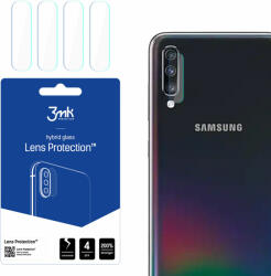 3mk Protection 4x 3mk védőüveg a kamerára Samsung Galaxy A70/Galaxy A70s telefonra - Átlátszó
