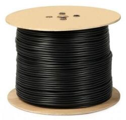 Cablu coaxial cu alimentare RG59, 2x0.75mm, Cupru 100%, rola 305m (201901013693)