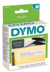 DYMO Etikett, LW nyomtatóhoz, eltávolítható, 19x51 mm, 500 db etikett, DYMO (GD11355) - pencart