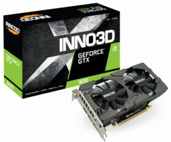 Inno3D GeForce GTX 1630 Twin X2 OC 4GB (N16302-04D6X-1177VA25) Videokártya