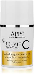 APIS NATURAL COSMETICS Re-Vit C Home Care Crema de noapte hidratanta anti-rid 50 ml