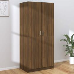 vidaXL Șifonier, stejar maro, 80x52x180 cm, lemn prelucrat (815353) Garderoba
