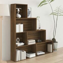 vidaXL Bibliotecă, stejar maro, 155x24x160 cm (815362) Biblioteca