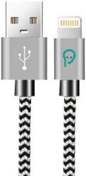 Spacer Cablu de date Spacer SPDC-LIGHT-BRD-ZBR-1.8, USB - Lightning, 1.8m, Zebra (SPDC-LIGHT-BRD-ZBR-1.8)