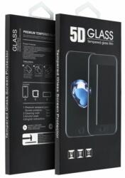 Utángyártott Samsung A115 Galaxy A11, 5D Full Glue hajlított tempered glass kijelzővédő üvegfólia, fekete