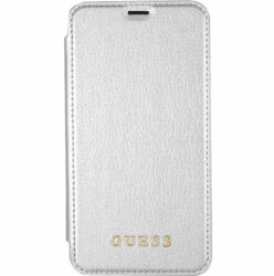 GUESS Husa Agenda Piele Argintiu APPLE iPhone X (185579)