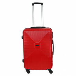 Easy Trip Sevilla piros 4 kerekű közepes bőrönd (A777-M-piros)