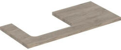 Geberit One mosdópult bal oldali kivágással 105x47 cm, pultra ültethető mosdóhoz, hikoridió 505.304. 00.6 (505.304.00.6) - szaniteronline