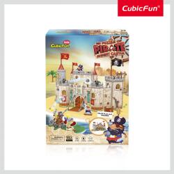 CubicFun PUZZLE 3D CASTELUL PIRATILOR 183 PIESE - CUP833h (CUP833h)