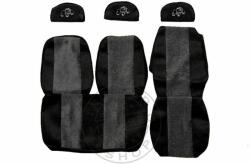  Méretpontos Man üléshuzat L2000 SZÜRKE 1+2