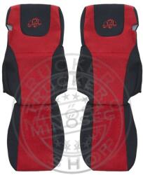  Méretpontos Daf üléshuzat XF EURO 6 2017-2020 PIROS