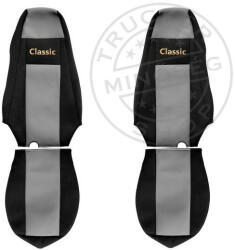  Méretpontos Scania üléshuzat R/P/G széria, széles fejtámla SZÜRKE