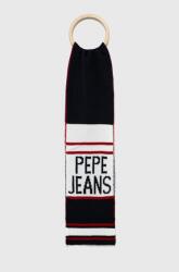 Pepe Jeans sál sötétkék, mintás - sötétkék S