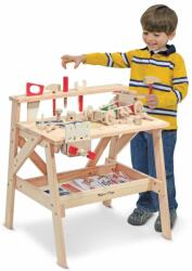 Melissa & Doug Atelier de lemn pentru kituri DIY și 2in1 Set bricolaj copii