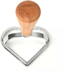 adHoreca Forma inima pentru taiat aluat tip stampila, dimensiuni 10x7 cm (YR5000-1N)