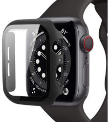 Tech-Protect Defense 360 carcasa cu sticla de protectie Apple Watch 4/5/6/SE 44mm, negru