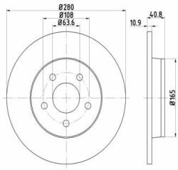 MTR Disc frana MTR 12108544