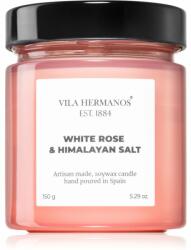 Vila Hermanos Apothecary Rose White Rose & Himalayan Salt lumânare parfumată 150 g
