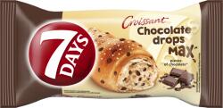 7DAYS Max croissant csokoládédarabokkal és cukorszórással 70 g - online