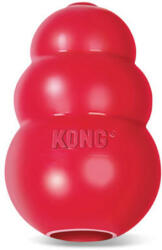 KONG Classic piros harang (M; 7-16 kg | 8.5 x 5.5 x 5.5 cm)