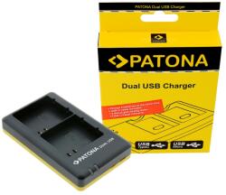 PATONA DUAL akkumulátor töltő (dupla) (for ARLO A-7A) (USB-C + micro USB) (1715) (1715)