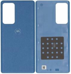 Motorola Edge 20 Pro XT2153 - Akkumulátor Fedőlap (Blue) - 5S58C19373 Genuine Service Pack, Leather