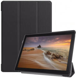 Tactical Book Tri Fold Samsung Galaxy Tab A 10.1" T510/T515 (2019) oldalra nyíló tok, fekete