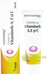 Viva Pharma Crema cu Vitaminele A, E si C Santaderm 50ml