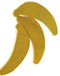 Ferplast Rágcsáló játék és fogkoptató fából, banán formájú (84752899_B)