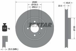 TEXTAR Disc frana TEXTAR PRO 92288303 (92288303)