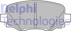 DELPHI set placute frana, frana disc DELPHI LP3194 (LP3194)