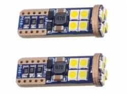  Set 2 becuri T10 12-24V 3030SMD (KRU085)