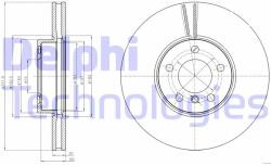 DELPHI Disc frana DELPHI BG9061 (BG9061) - automobilus