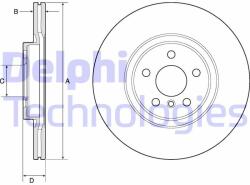 DELPHI Disc frana DELPHI BG4780C (BG4780C)