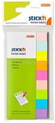 STICK N Stick`N 50x12mm 9x50lap neon/pasztell mix jelölőcímke (STICK_N_21689) (STICK_N_21689)