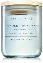 DW HOME Naturals Lavender & Rose Water lumânare parfumată 501 g
