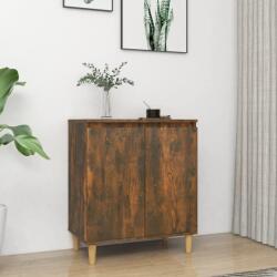vidaXL Servantă, stejar fumuriu, 60x35x70 cm, lemn prelucrat (815156) Comoda
