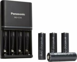 Panasonic Eneloop Pro R6 4x AA/AAA NiMH Akkumulátor töltő + 4db elem (K-KJ55HCD40E)