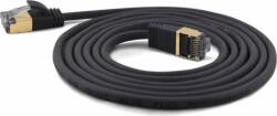 Wantec SSTP CAT7 Patch kábel 3m - Fekete (7204)