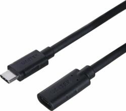 Unitek C14086BK-1.5M USB Type-C anya - USB Type-C apa 3.2 Adat és töltő Kábel - Fekete (1.5m) (C14086BK-1.5M)