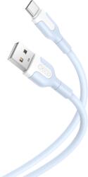 XO NB212 USB-C adatkábel (Kék) - 2.1A