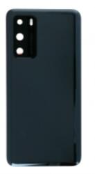 Huawei P40 akkufedél (hátlap) kamera lencsével fekete, gyári
