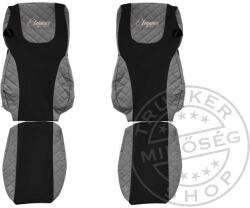  Méretpontos Daf bőr üléshuzat XF EURO 6 2012-2017 SZÜRKE