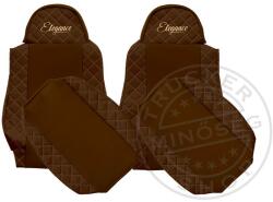  Méretpontos Man bőr üléshuzat TGA/TGM/TGL/TGS BARNA