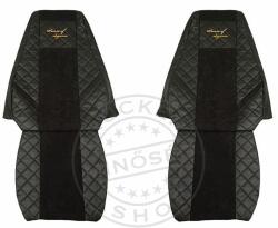  Méretpontos Renault bőr üléshuzat Premium 2005-2012 FEKETE