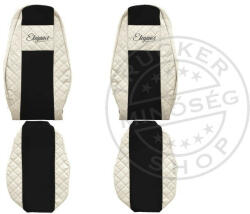  Méretpontos Volvo bőr üléshuzat FH / FM 2013-tól PEZSGŐ